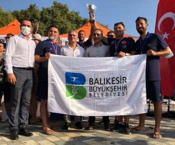 Zıpkınla Balık Avı Türkiye şampiyonası Erdek’te yapıldı..