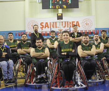 Tekerlekli Sandalye Basketbol Takımımız kazanmaya devam ediyor..