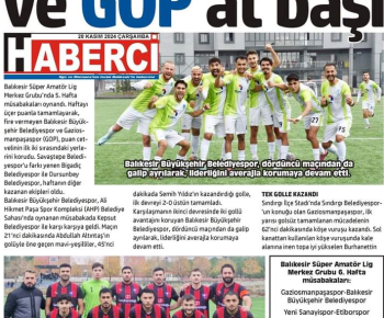HABERCİ GAZETESİ - 20 NİSAN 2025